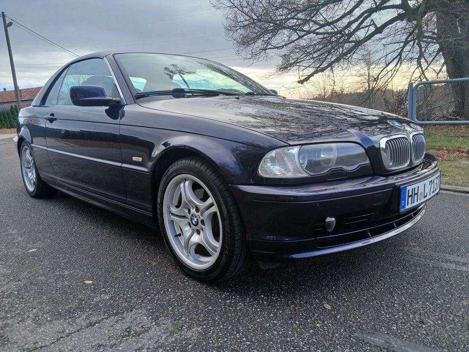 Bmw e46 320ci cabrio manual hardtop windschott