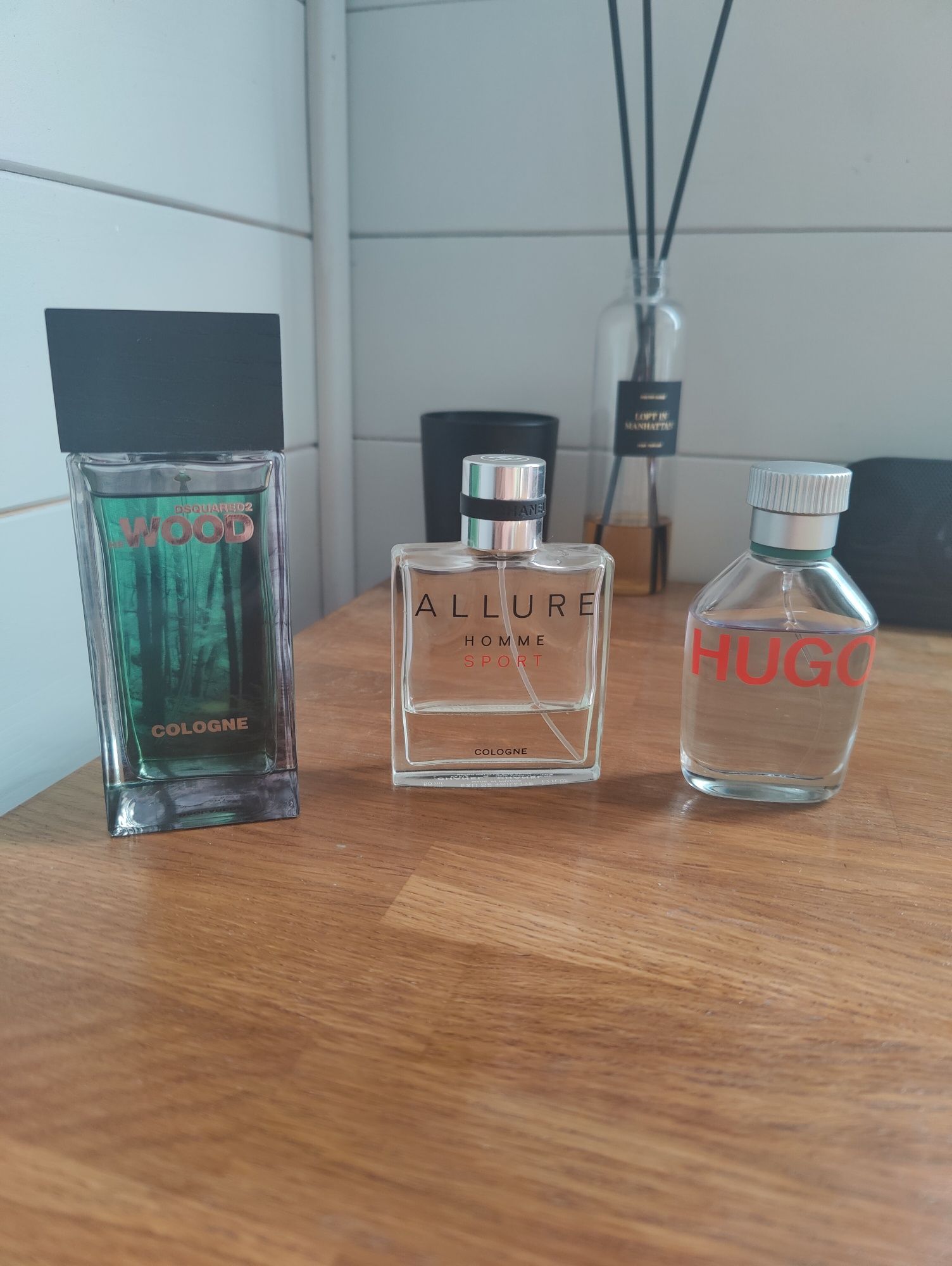 Hugo Boss, Chanel, Dsquared. Продам свої чоловічі парфуми.