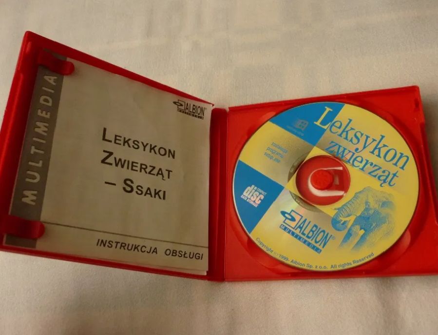 Leksykon zwierząt, płyta CD do nauki dla dzieci