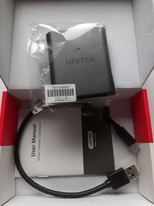 Кардрідер фотокамер Apple A1595,  Unitek CFexpress CD camera reader