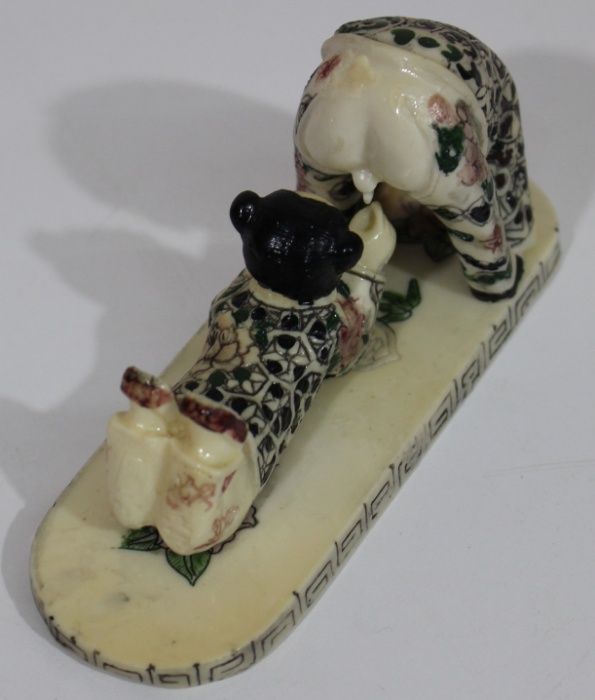 Netsuke Erótico " Kamasutra de Casal Japonês "