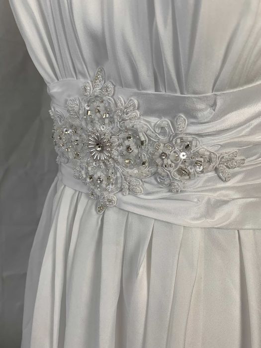 Nowa suknia ślubna Empire 38 M Klasyczna Okazja ciążowa prosta boho