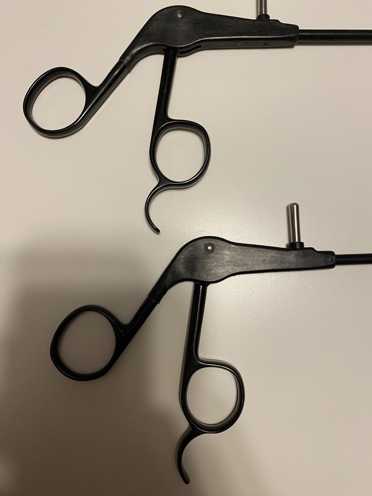 Nożyczki zagięte laparoskopowe - narzędzia chirurgiczne/ laparoskopowe