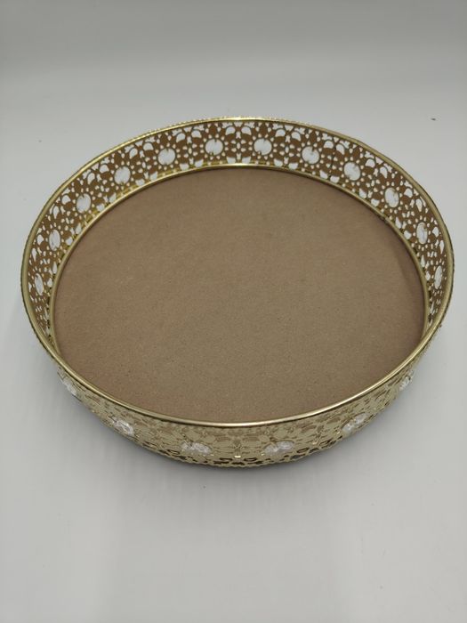 Taca ażurowa z cyrkoniami