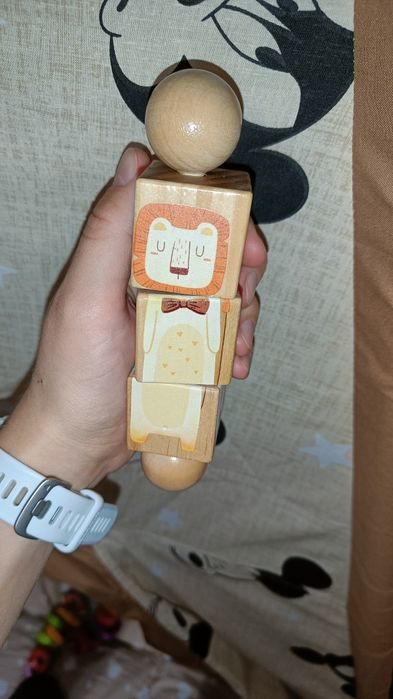 Дерев'яні кубики, перевертиш