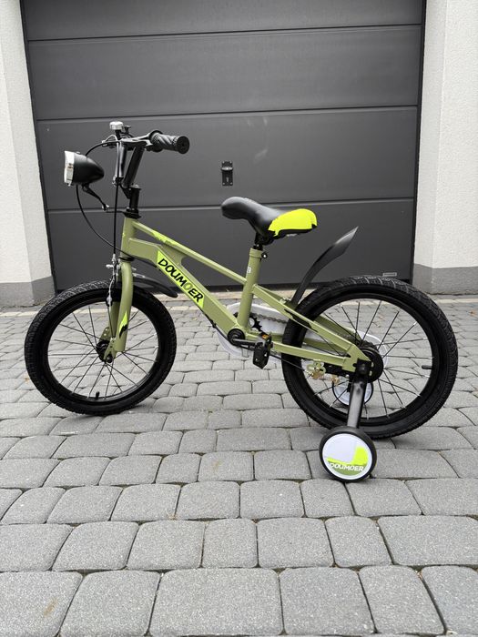 NOWY Rower dziecięcy górski 16 cali dla chłopca dziewczynki 4-9 lat