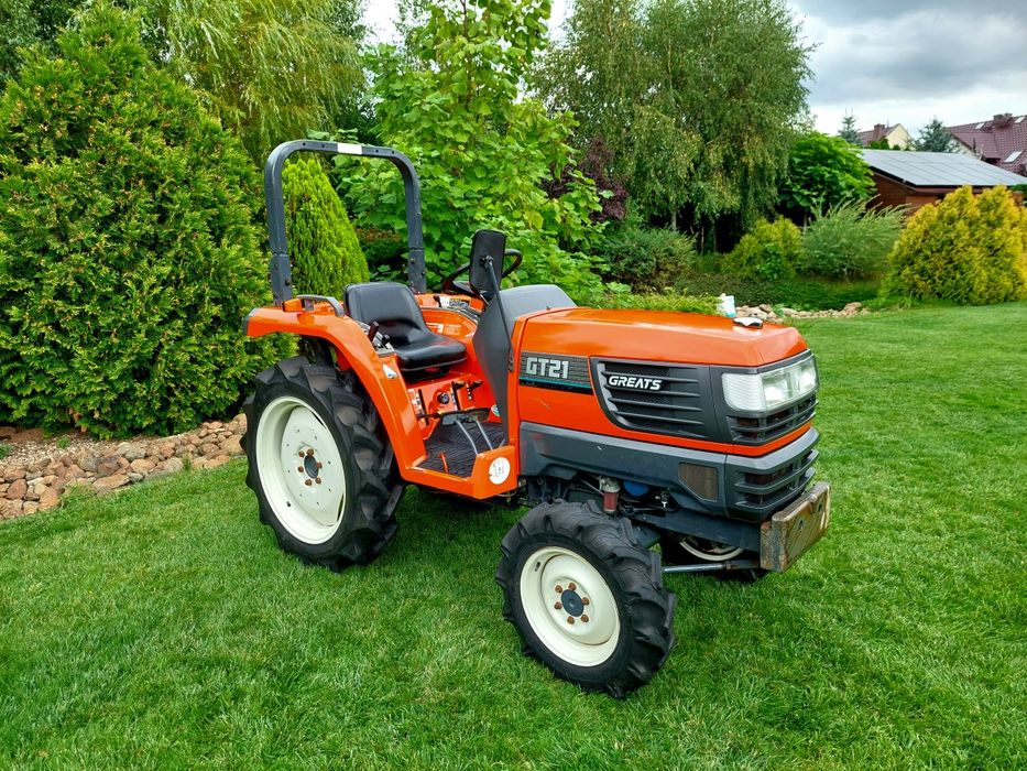 Traktorek Kubota GT21 21KM 4x4 wspomaganie 1997 Oryginał Tylko 838 mth