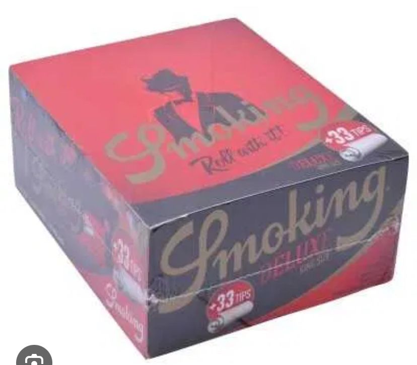 Mortalha smoking king size c/filtro