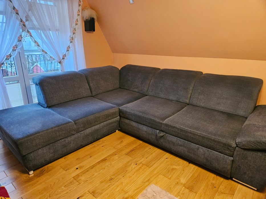 Sofa narożna Greta z funkcją spania