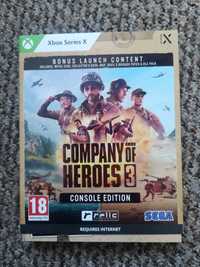 Gra Company of Heroes 3. Xbox series x. Stan idealny