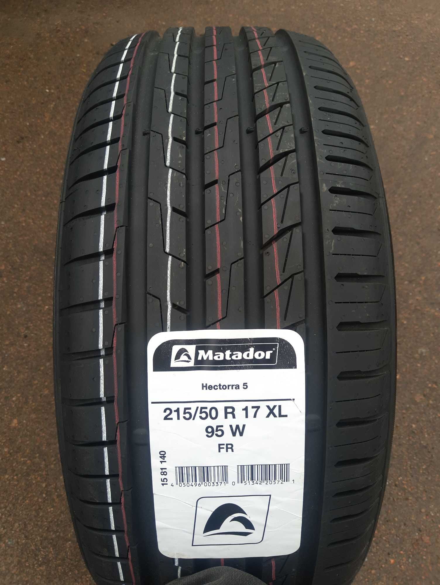 Шини Літні
215/50 R17 95W XL Matador Hectorra 5 FR