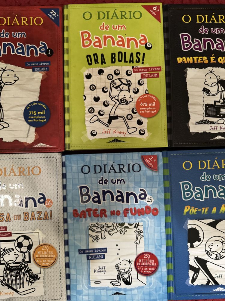 Coleção Diario de um Banana