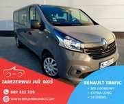 Długoterminowy wynajem busa 9 osobowego Renault Trafic