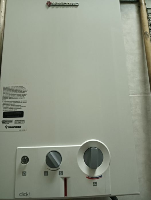Vendo esquentador Vulcano 11L Gás de Botija a pilhas