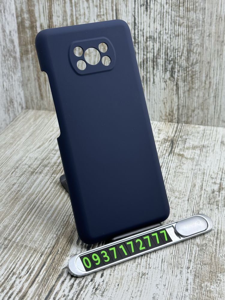 Не пачкаются. Чехол Silicone Case на Xiaomi Poco X3 Pro/ X3 NFC