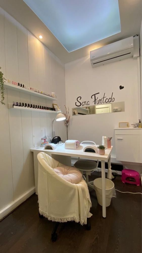 Gabinetes de estética e manicure de 100€ até 200€ arrendar aluguer