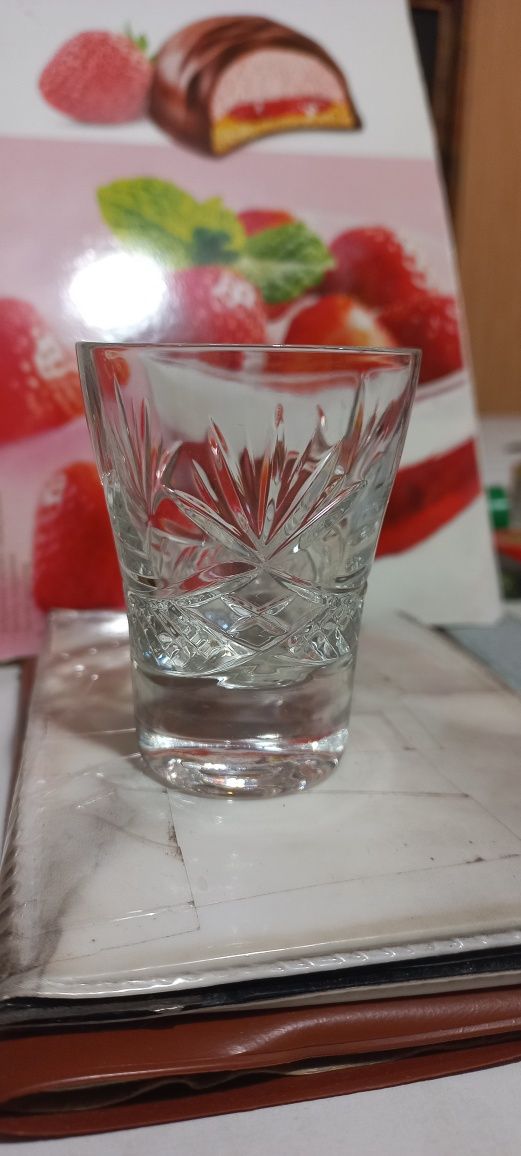 Хрустальные рюмки СССР
