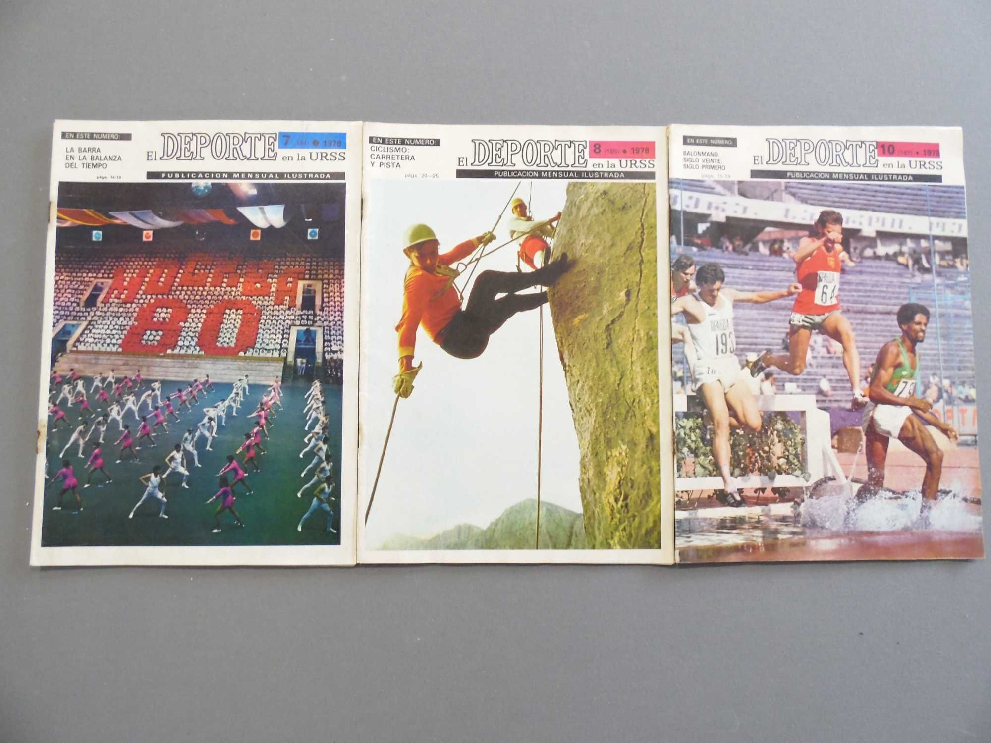 Revistas El Deporte en la URSS, 1978