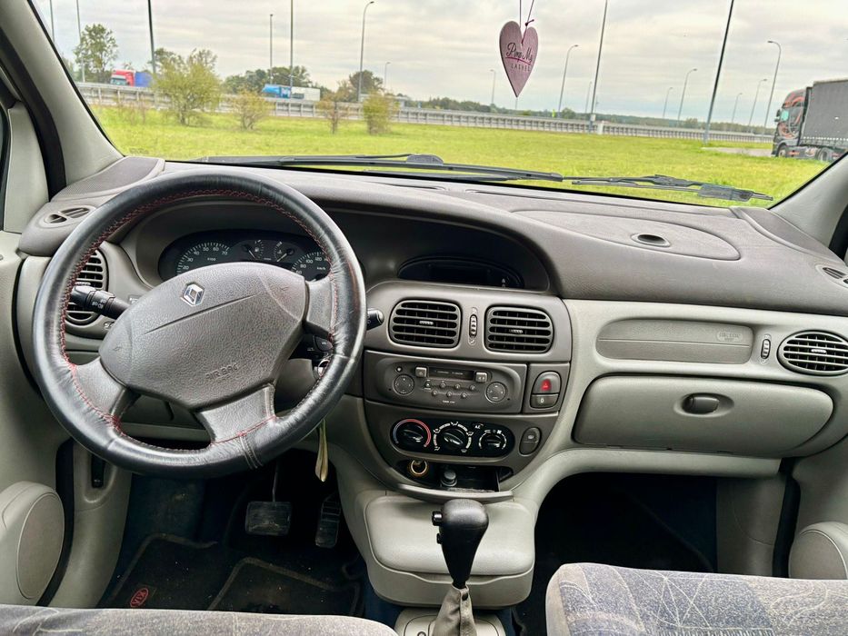 Renault Scenic > 1.6 Benzyna + LPG > Automat > 2001 > Klima