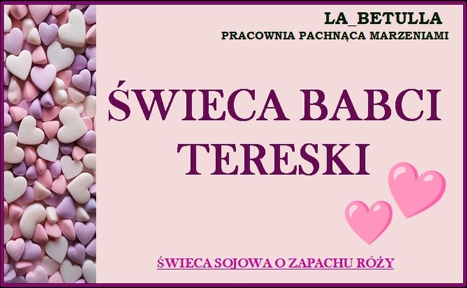 Świeca sojowa dzień babci i dziadka prezent box