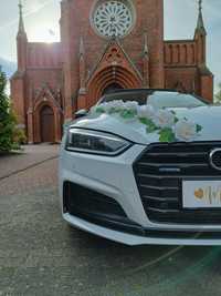 Audi A5 S-Line do ślubu, auto na ślub,wesele, samochód do ślubu