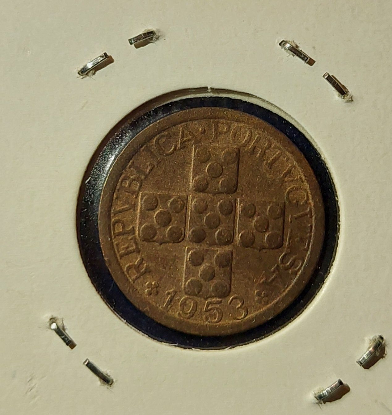 Moeda X centavos de 1953