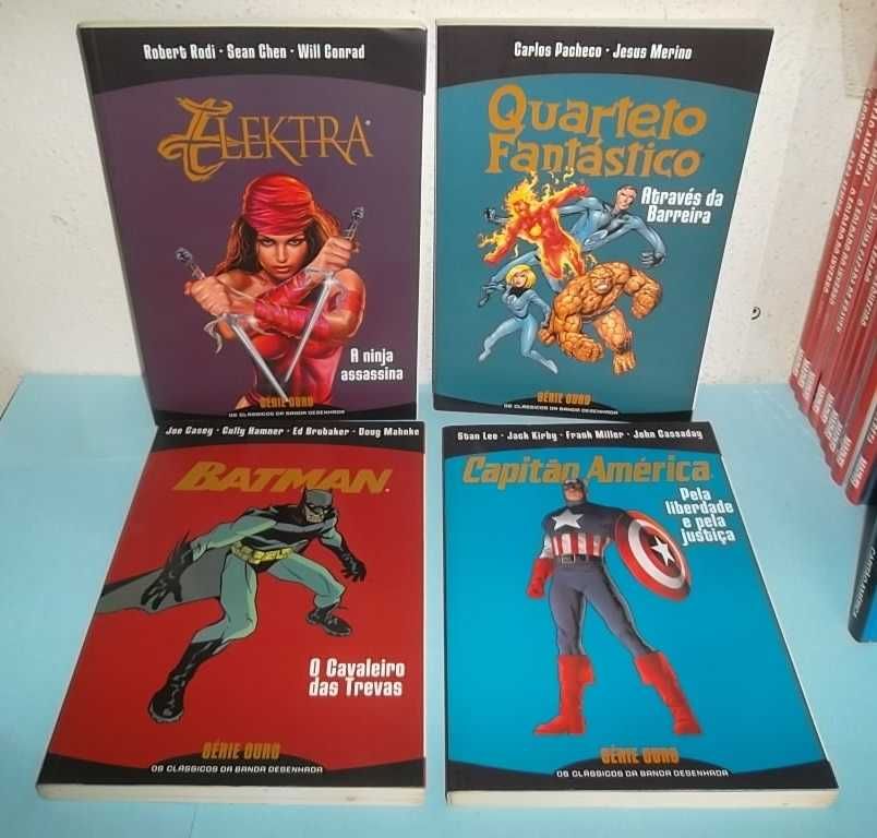 SÉRIE OURO - Os Clássicos da Banda Desenhada - 5EUR cada livro.