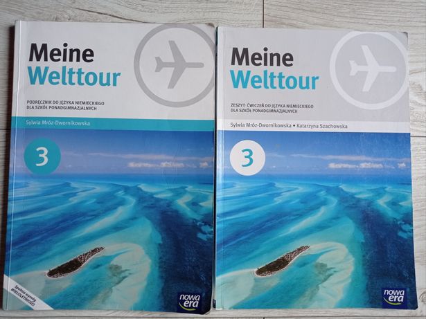 Język niemiecki Meine Welttour podręcznik + ćwiczenia