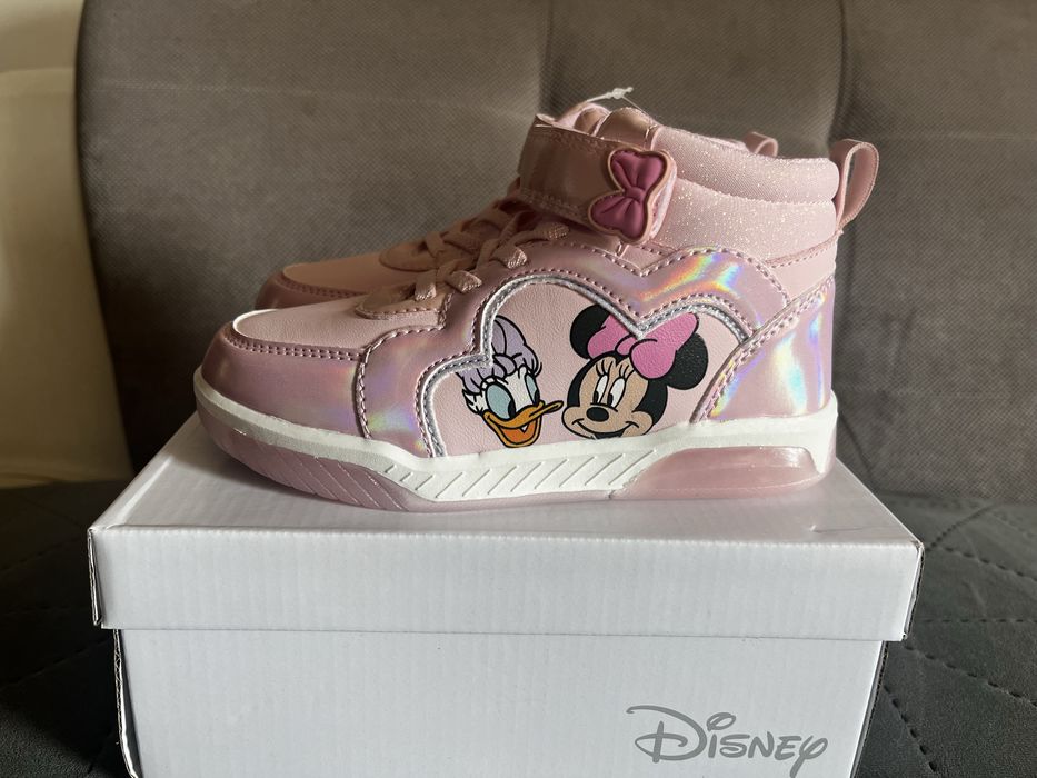 Obuwie dziewczęce ze światłem Disney Minnie & Daisy 29 Nowe