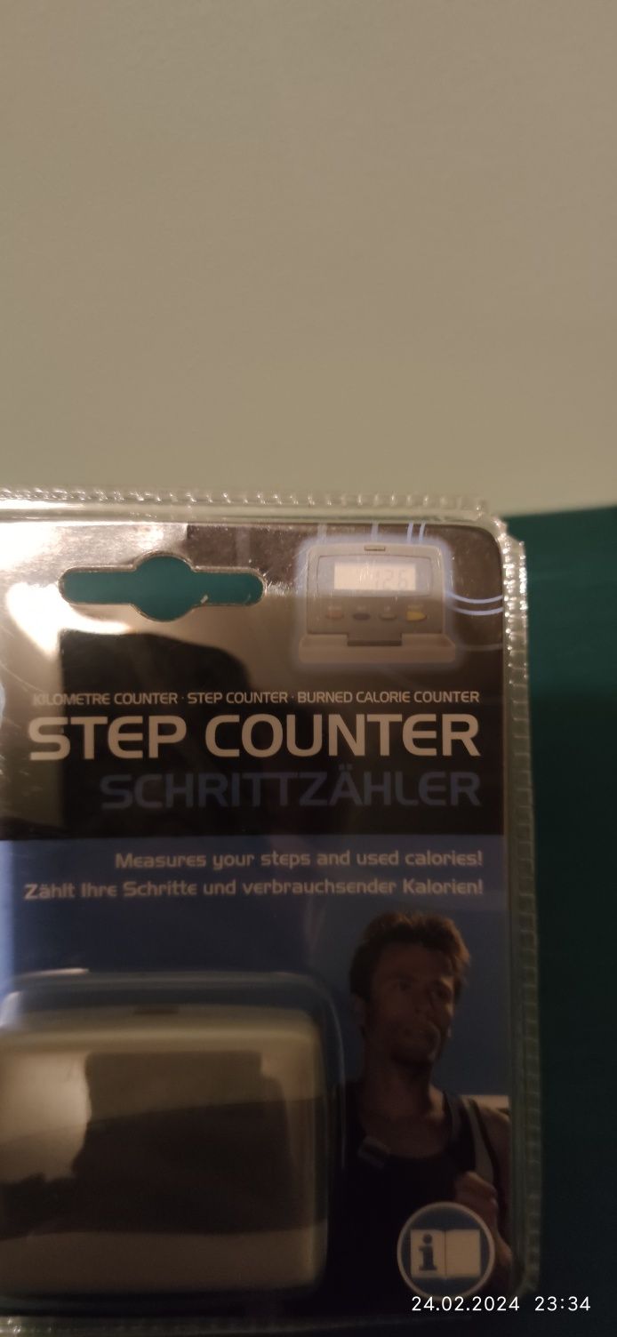 Krokomierz step counter