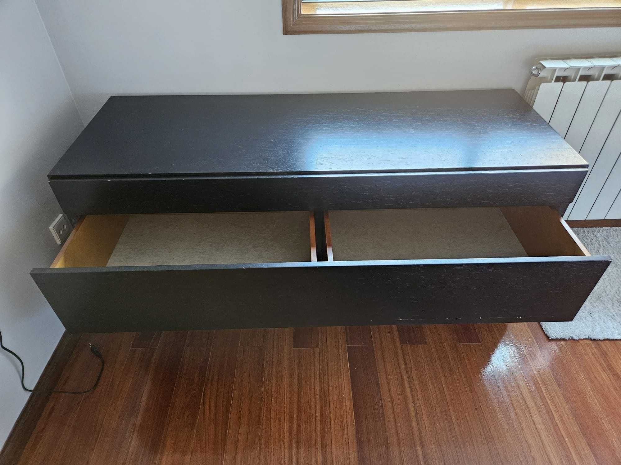 Cómoda de Quarto Preta