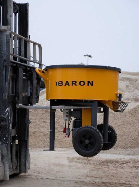 Mieszarka mieszalnik do zapraw budowlanych, granulatu BARON F200