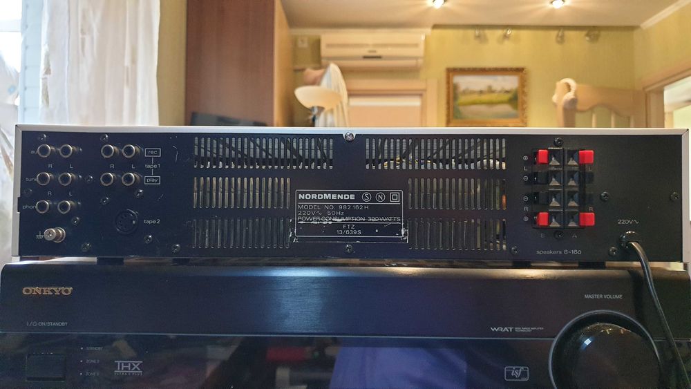 Усилитель Nordmende PA 1650   75W, 8 Om, Klir - 0.0008%
