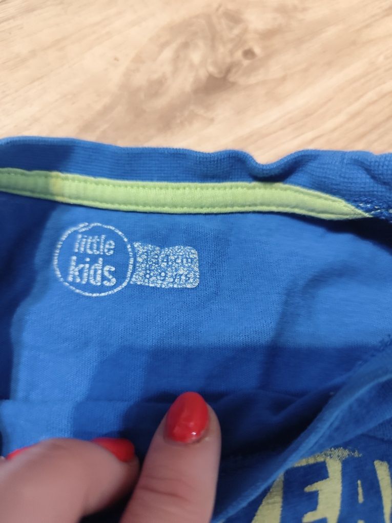 5 koszulek na krótki rękaw r 122/128
