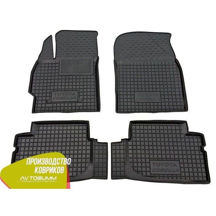 Коврики Toyota Avensis_Corolla_RAV 4_Auris_Camry резиновые автогум