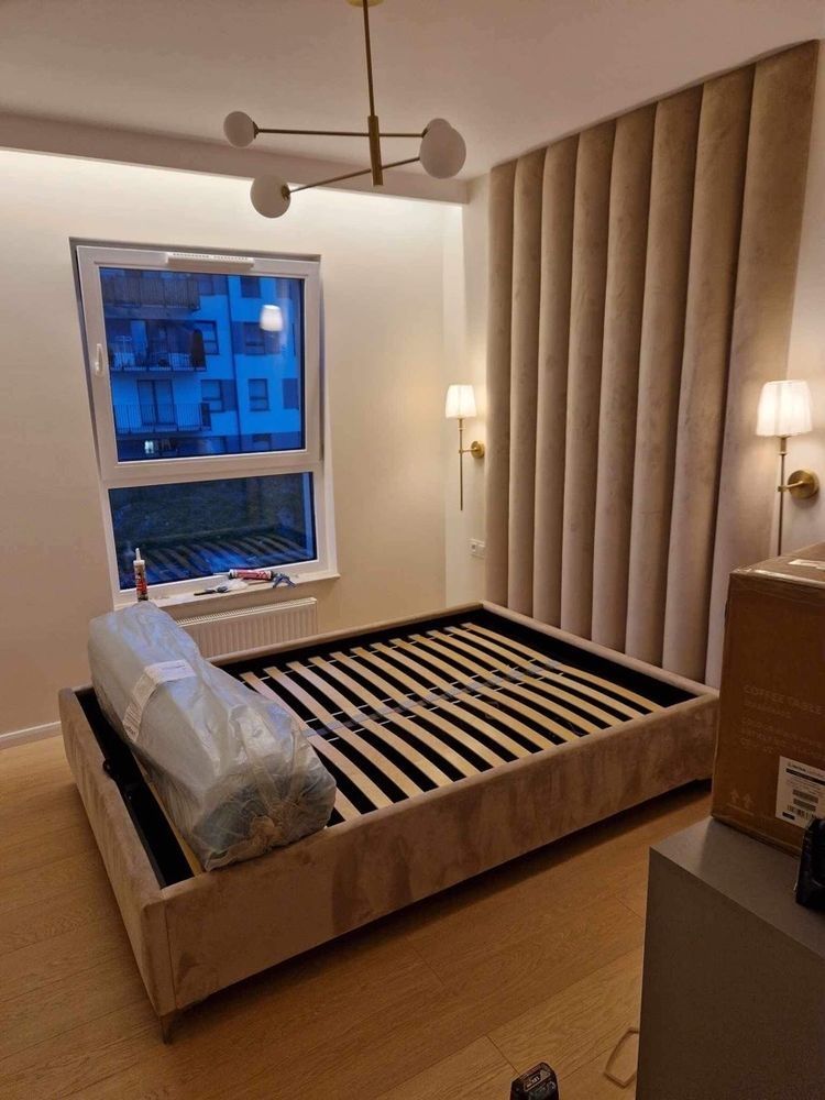 Panele tapicerowane wnęka na wymiar podstawa łóżka box tapicerowany