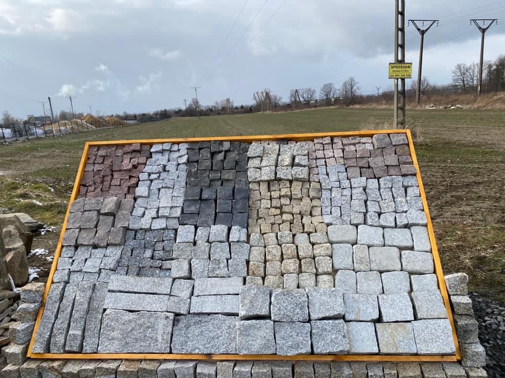 Otoczak czarny włoski nero ebano frakcja 40-100 mm 1 tona Gabion