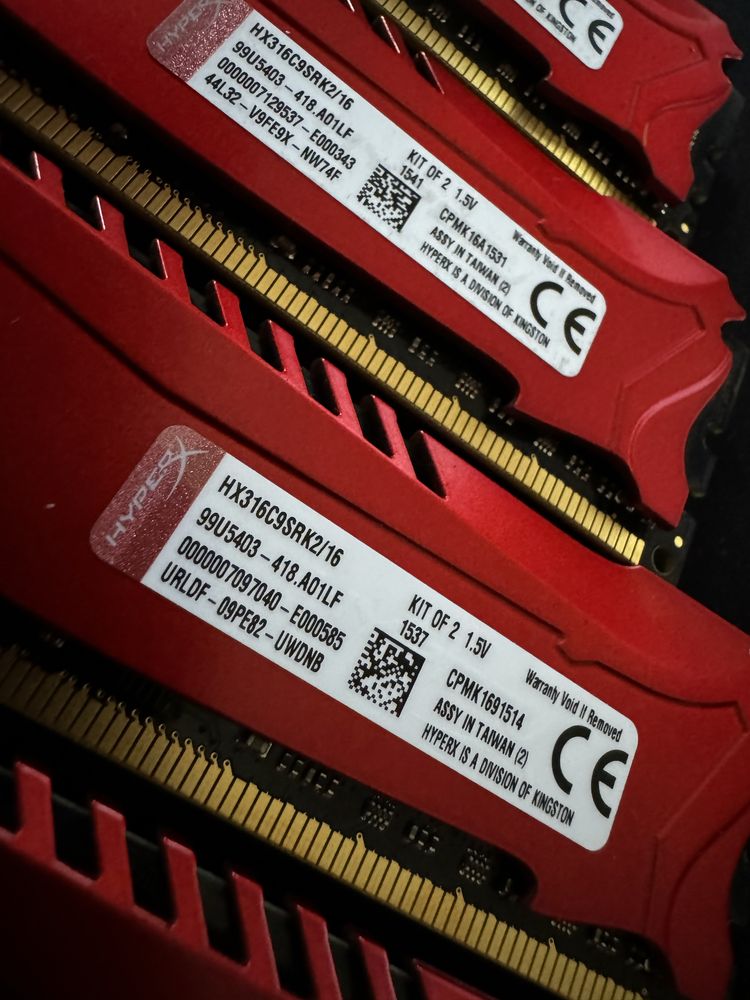 Pamięć 32GB DDR3 HyperX Savage