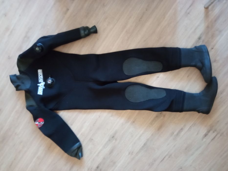 Сухий гідрокостюм Dive System розмір M дайвінг сухой гидрокостюм