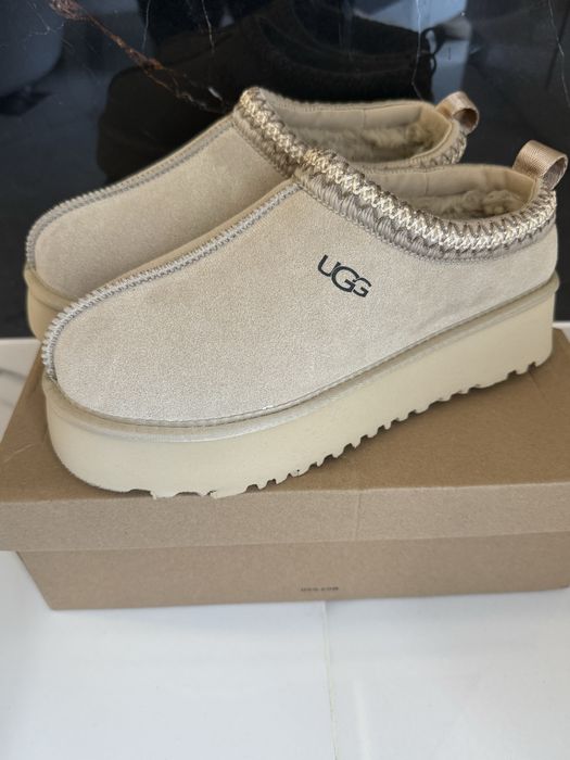 Buty klapki UGG 41  beż wełna