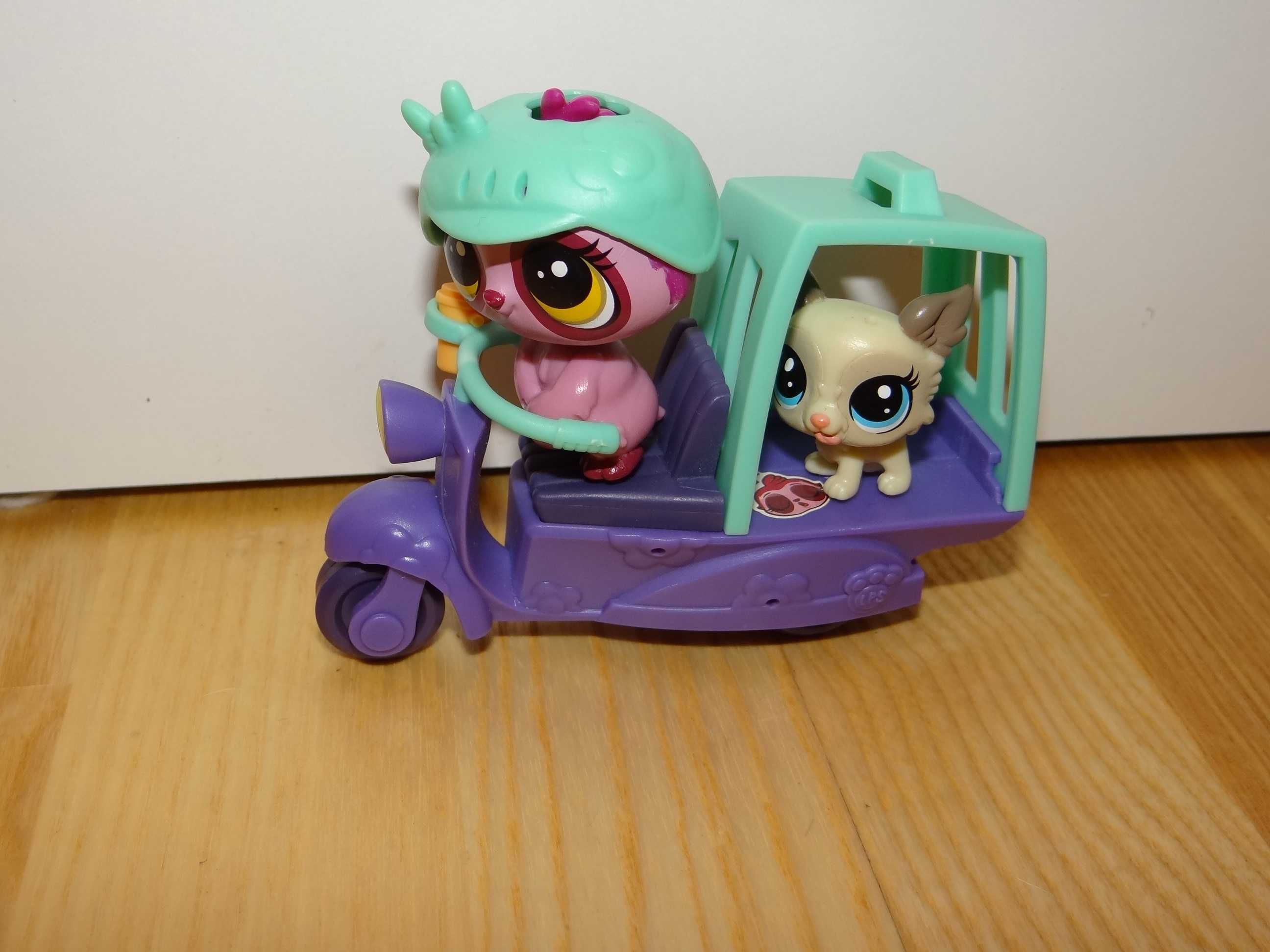 LPS Littlest Pet Shop * Pets in the City * skuter i figurki _ UnikaT