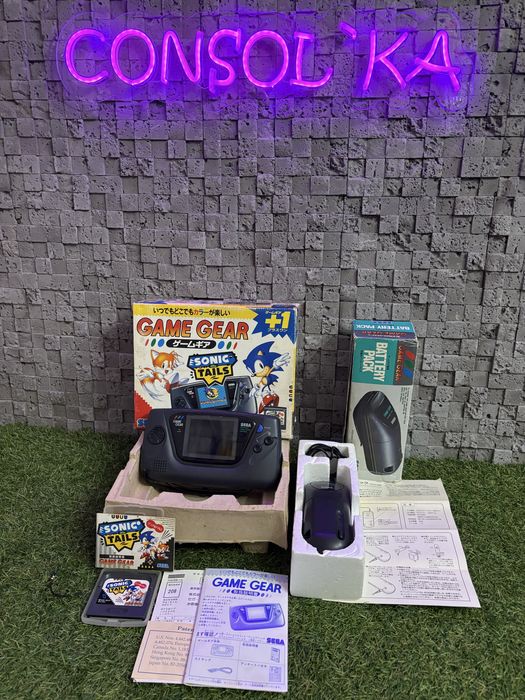 SEGA Game Gear +акумулятор 2000ватт+ Sonic (під ремонт)