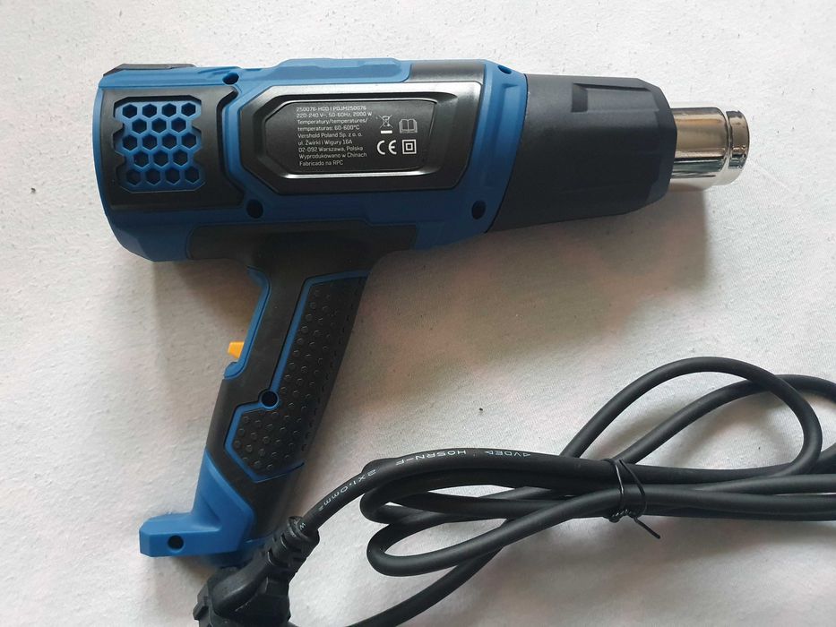 NOWA Opalarka cyfrowa Niteo + 4 dysze, ekran LCD, 60-600°C, 2000W