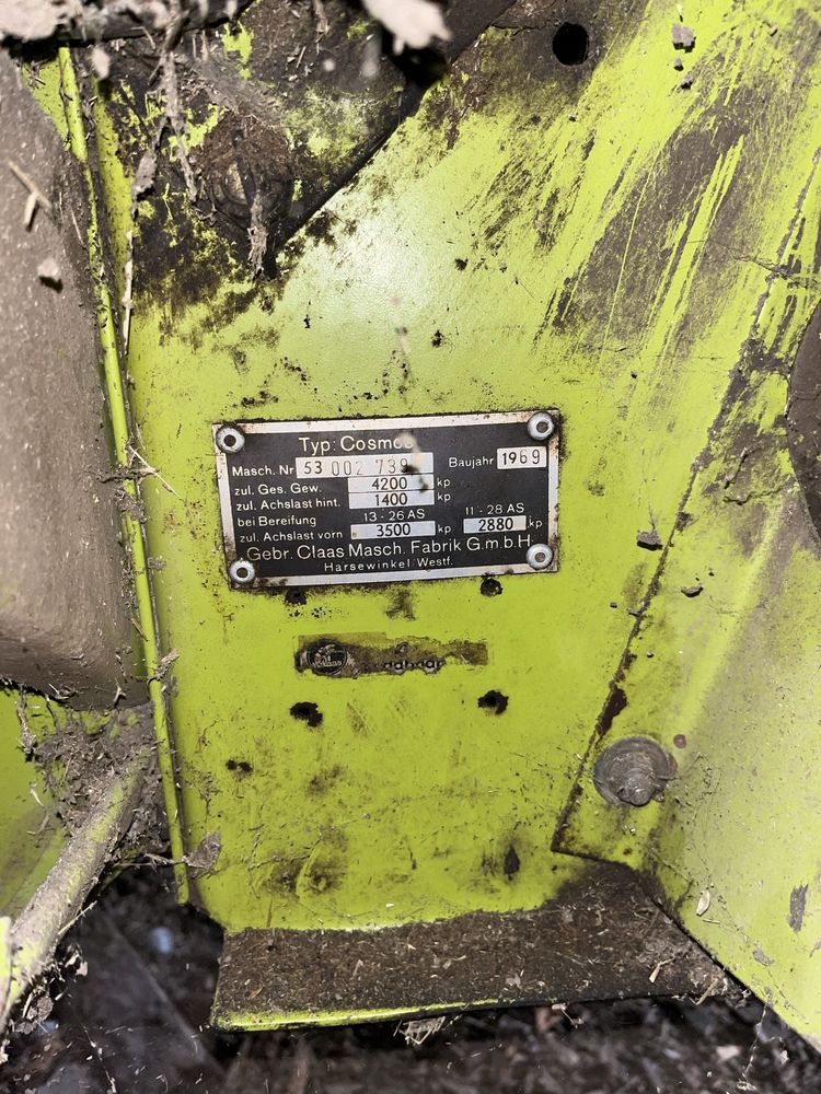 Kombajn Claas comsos
