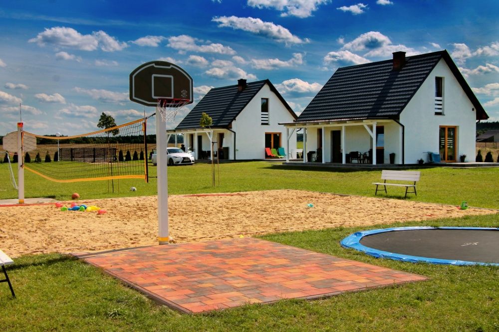 Domki Całoroczne Balia Sauna Cymbergaj nocleg, noclegi, domki Bałtów