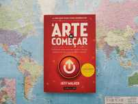 Livro A Arte de Começar - Jeff Walker - Novo