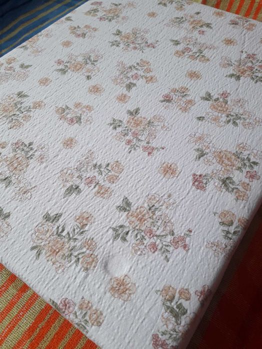 Двоспальний комплект постільної білизни з жатки.  4 - наволочки.