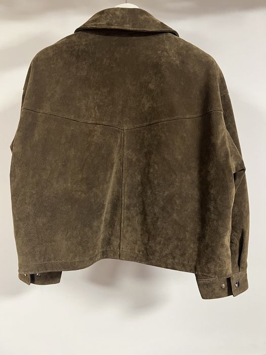 Kurtka ZARA zamsz naturalny - aktualna kolekcja