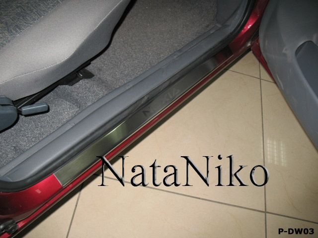 Накладки на пороги Daihatsu Materia Sirion Terios Daewoo Nexia MATIZ