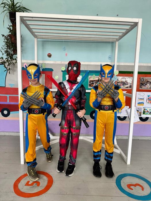 Дедпул,Росомаха ,марвел,супергерой,хеловін